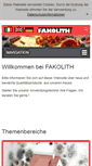 Mobile Screenshot of fakolith.de